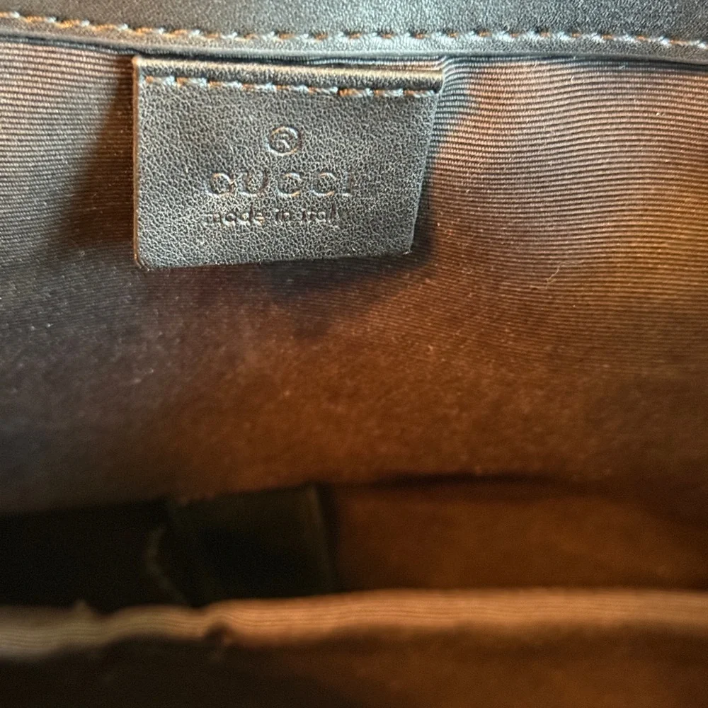 Gucci Backpack with Black and Red Accents - Picture 10 of 11